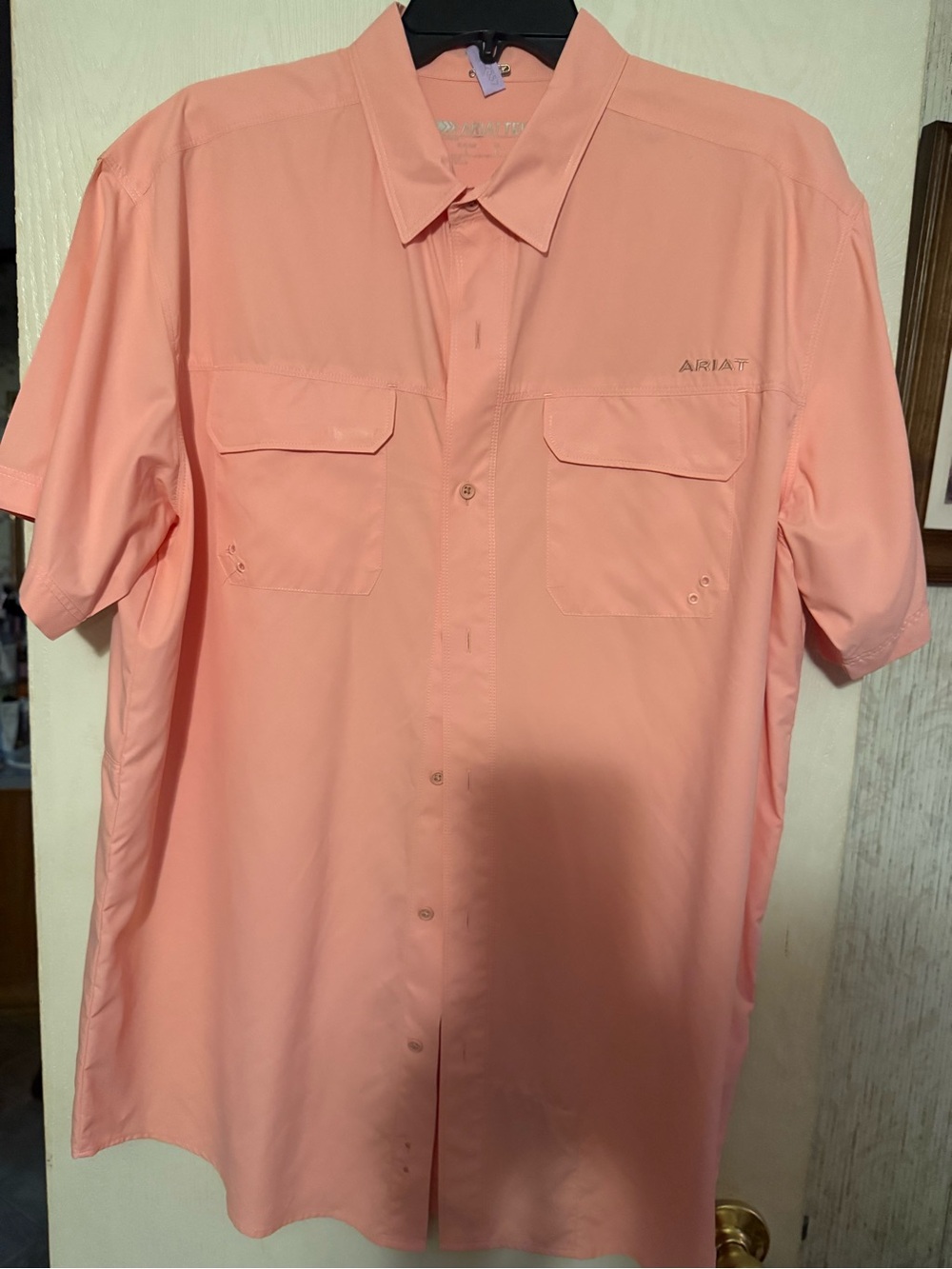 Ariat Men's Coral Button-Down Short Sleeve Shirt